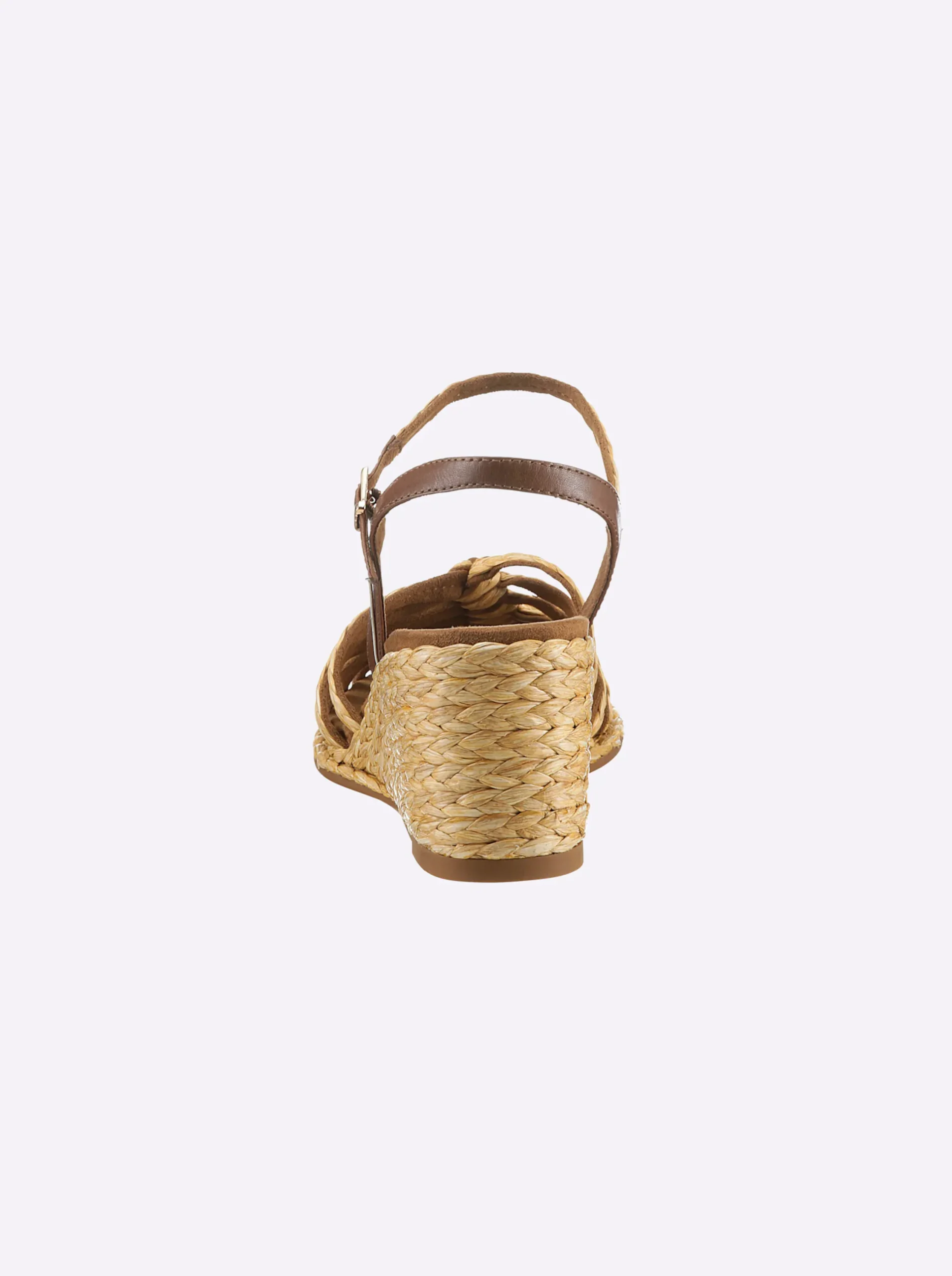 Sandalen & Sandaletten|Caprice Sandalette cognac