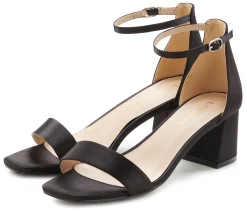 Sandalen & Sandaletten|LASCANA Sandalette schwarz
