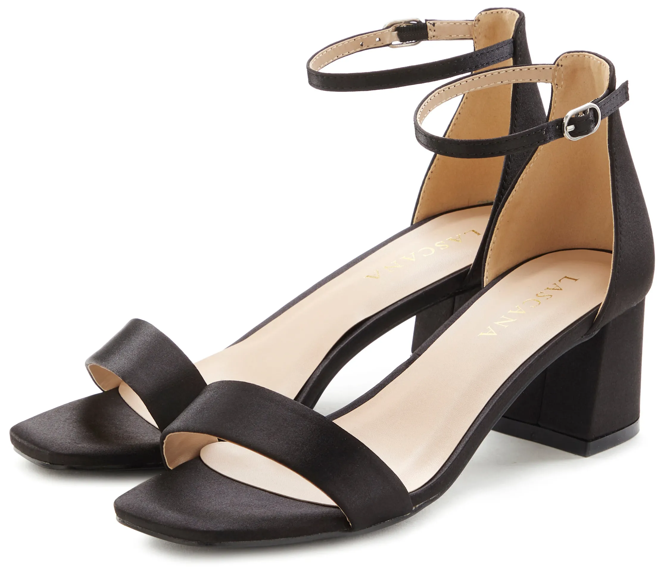 Sandalen & Sandaletten|LASCANA Sandalette schwarz
