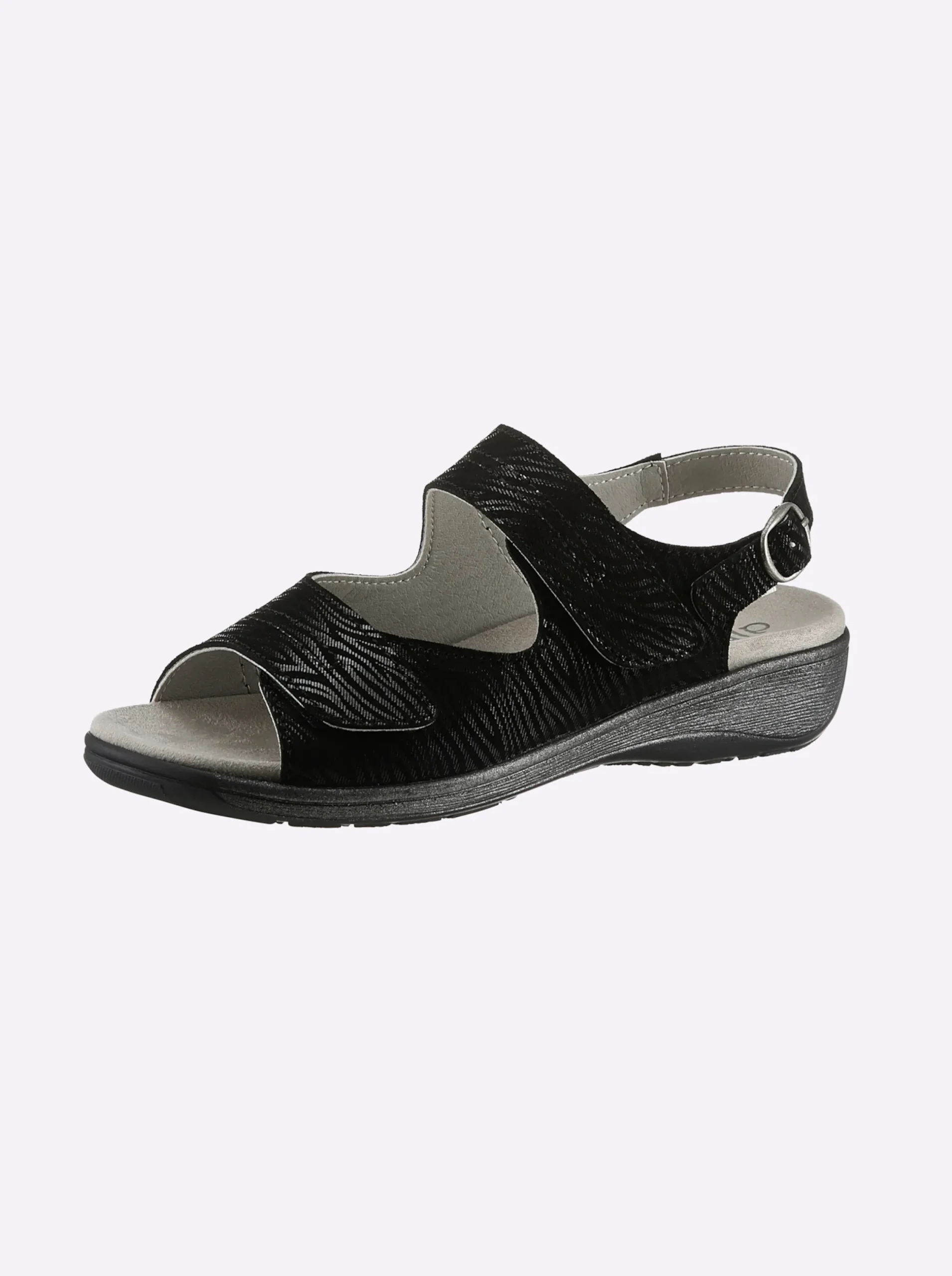 Sandalen & Sandaletten|airsoft comfort+ Sandalette schwarz