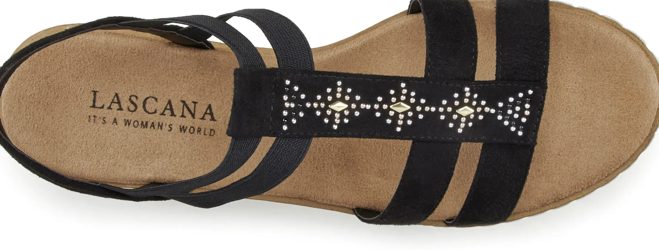 Sandalen & Sandaletten|LASCANA Sandalette schwarz