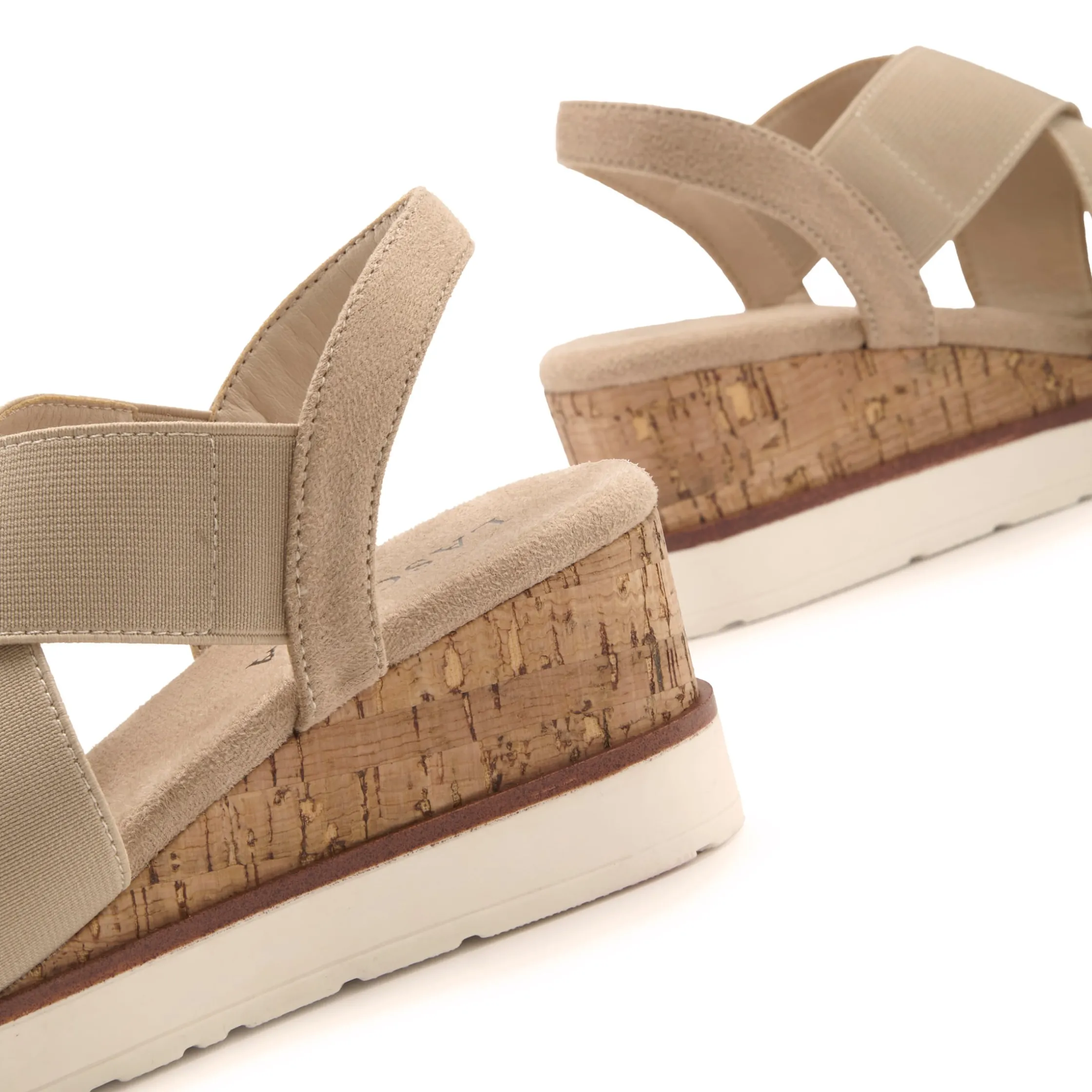 Sandalen & Sandaletten|LASCANA Sandalette beige