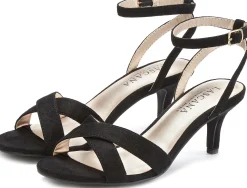 Sandalen & Sandaletten|LASCANA Sandalette schwarz