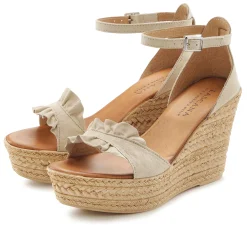 Sandalen & Sandaletten|LASCANA Sandalette beige