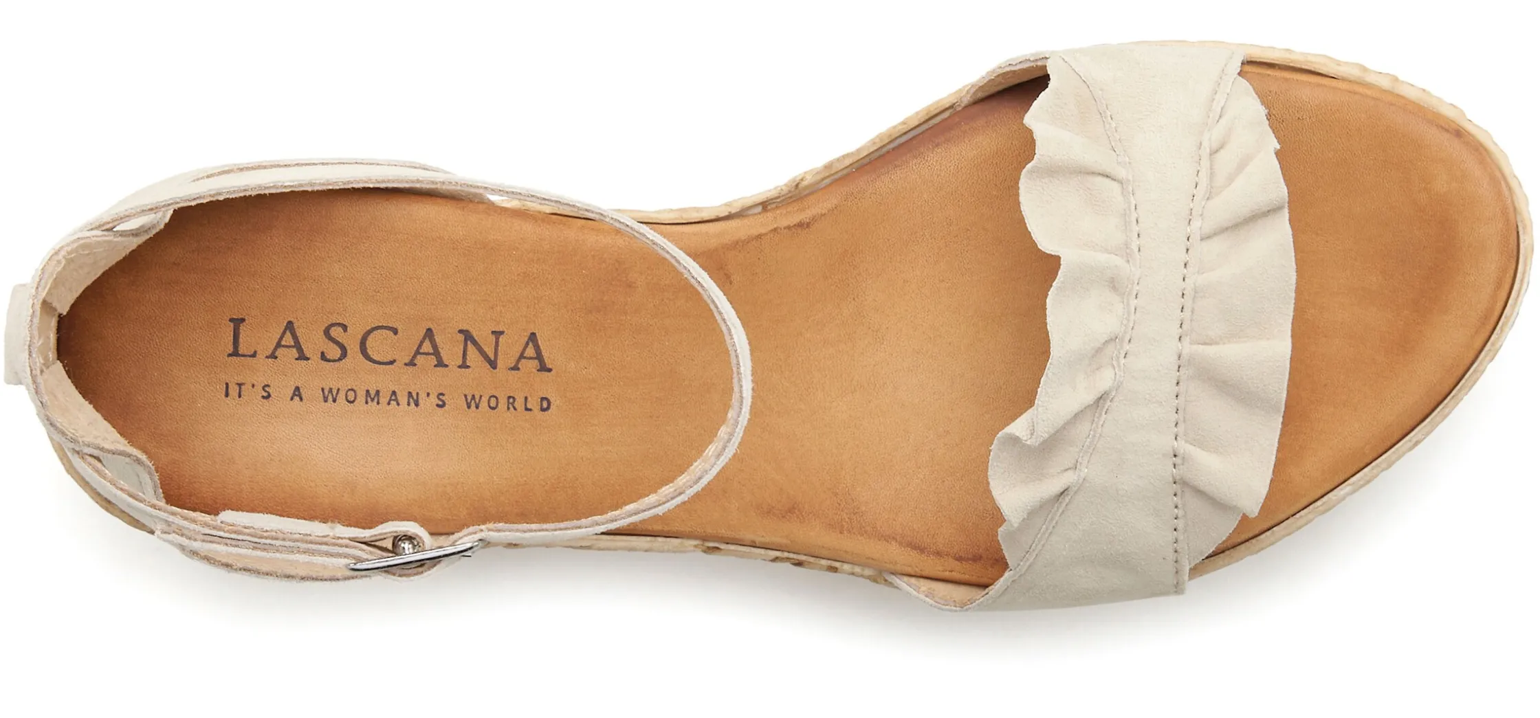 Sandalen & Sandaletten|LASCANA Sandalette beige