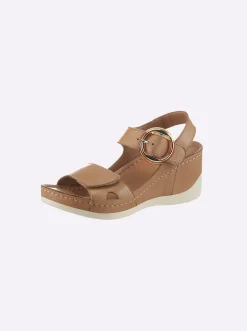 Sandalen & Sandaletten|Andrea Conti Sandalette camel