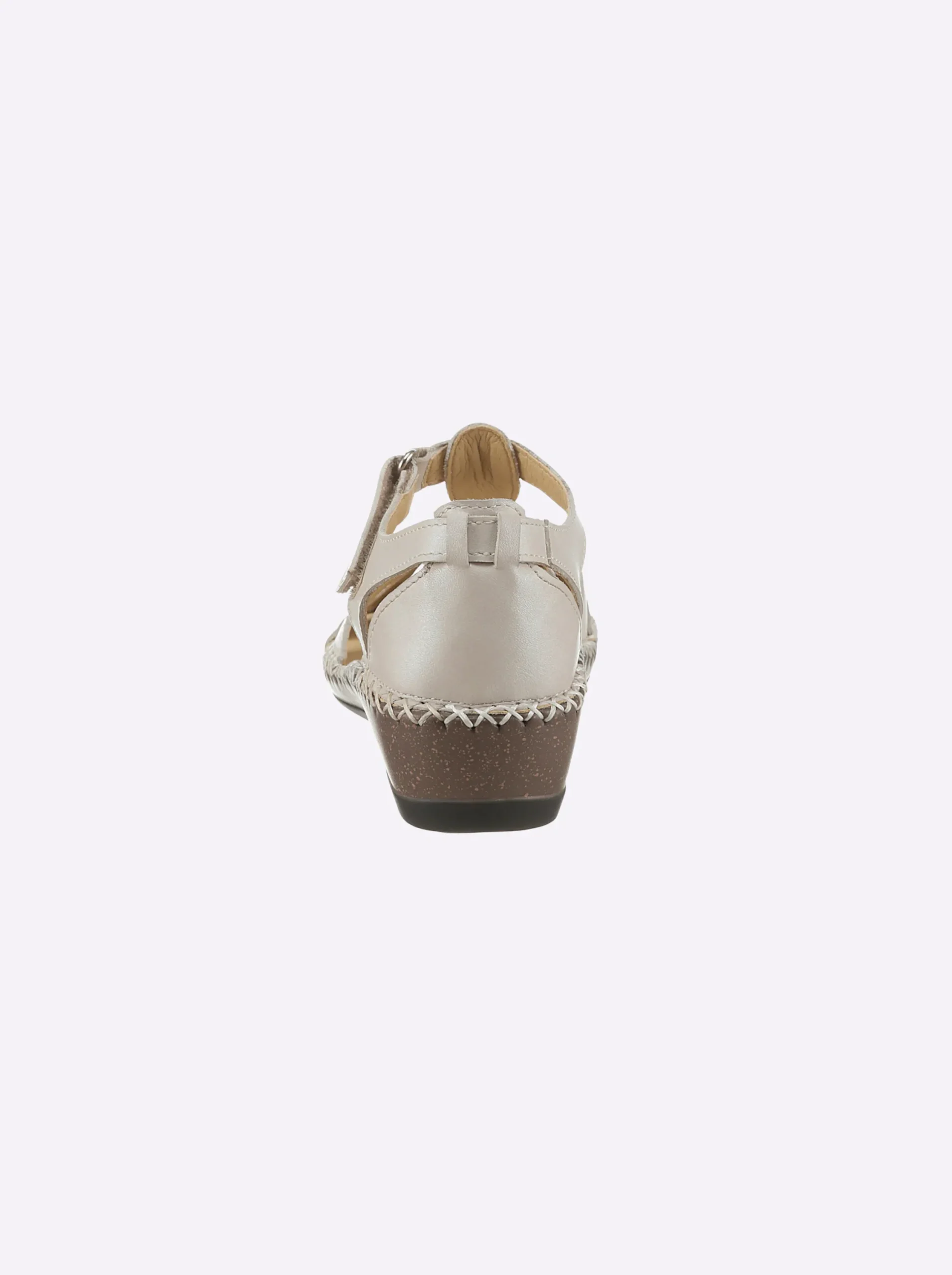 Sandalen & Sandaletten|airsoft modern+ Sandalette mit Klettverschluss vanille