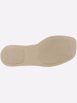 Sandalen & Sandaletten|heine Sandalette mit Plateausohle khaki-oliv