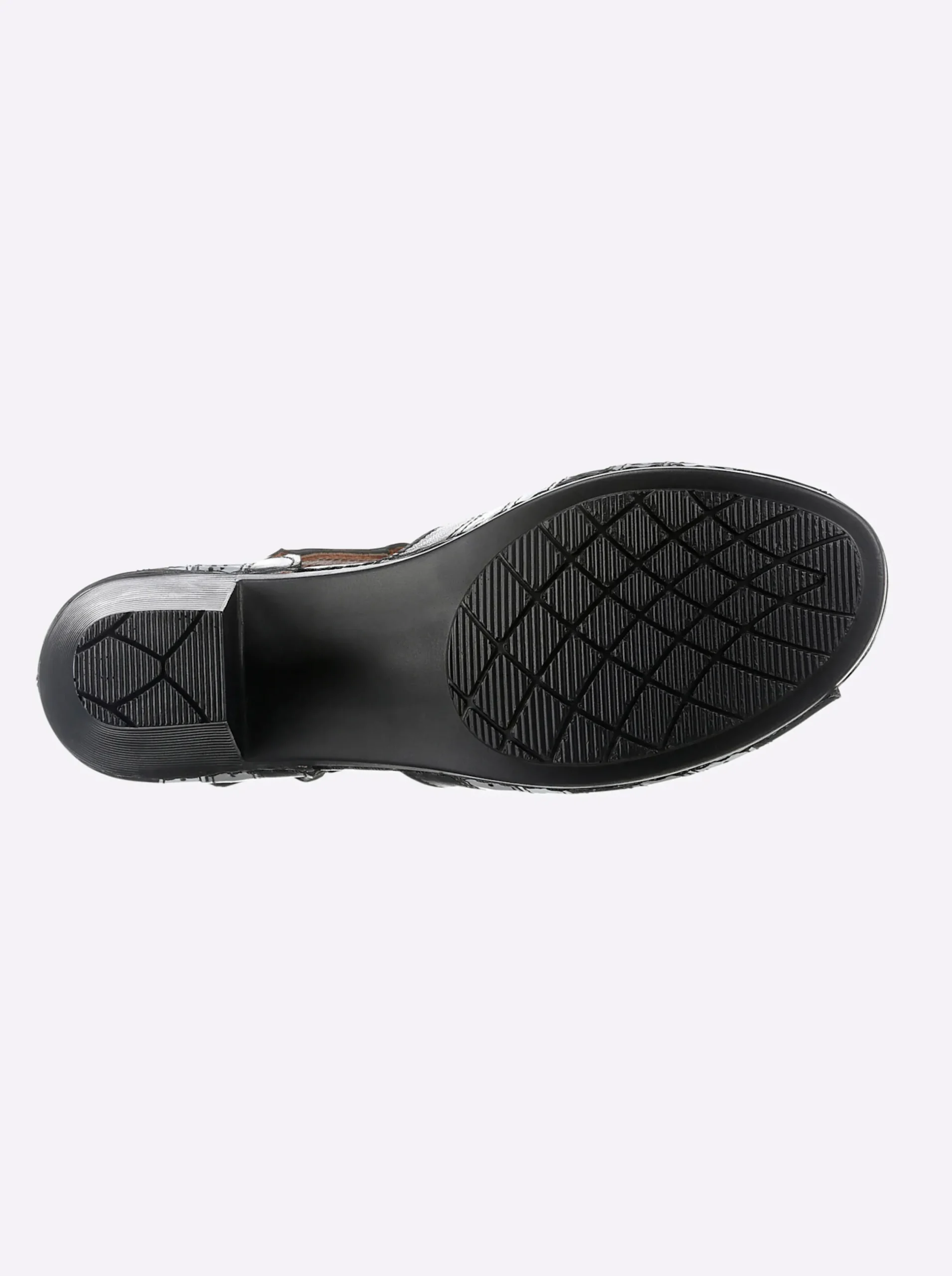 Sandalen & Sandaletten|Gemini Sandalette mit verstellbaren Riemchen schwarz