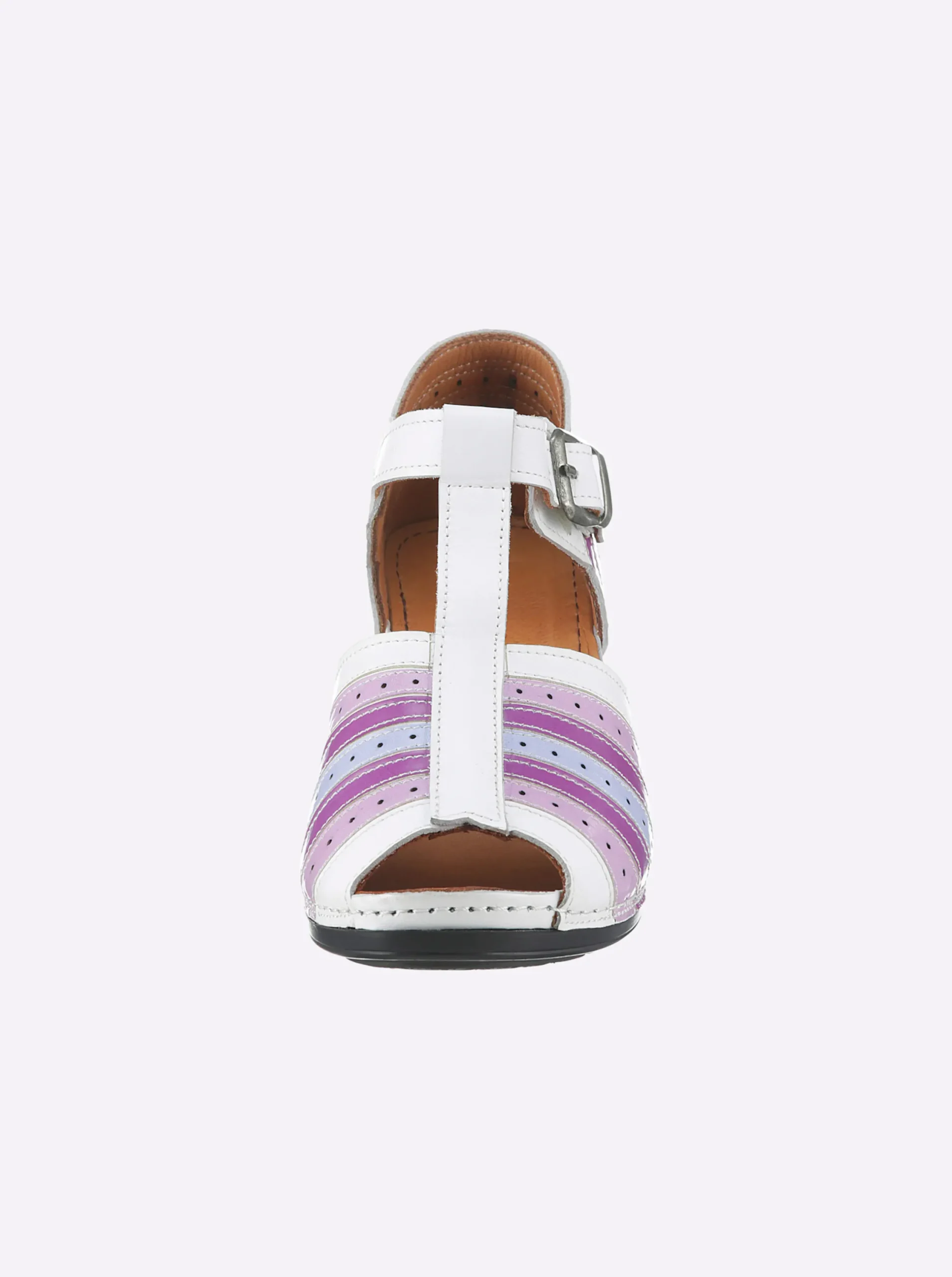 Sandalen & Sandaletten|Gemini Sandalette mit verstellbaren Riemchen weiß