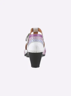Sandalen & Sandaletten|Gemini Sandalette mit verstellbaren Riemchen weiß