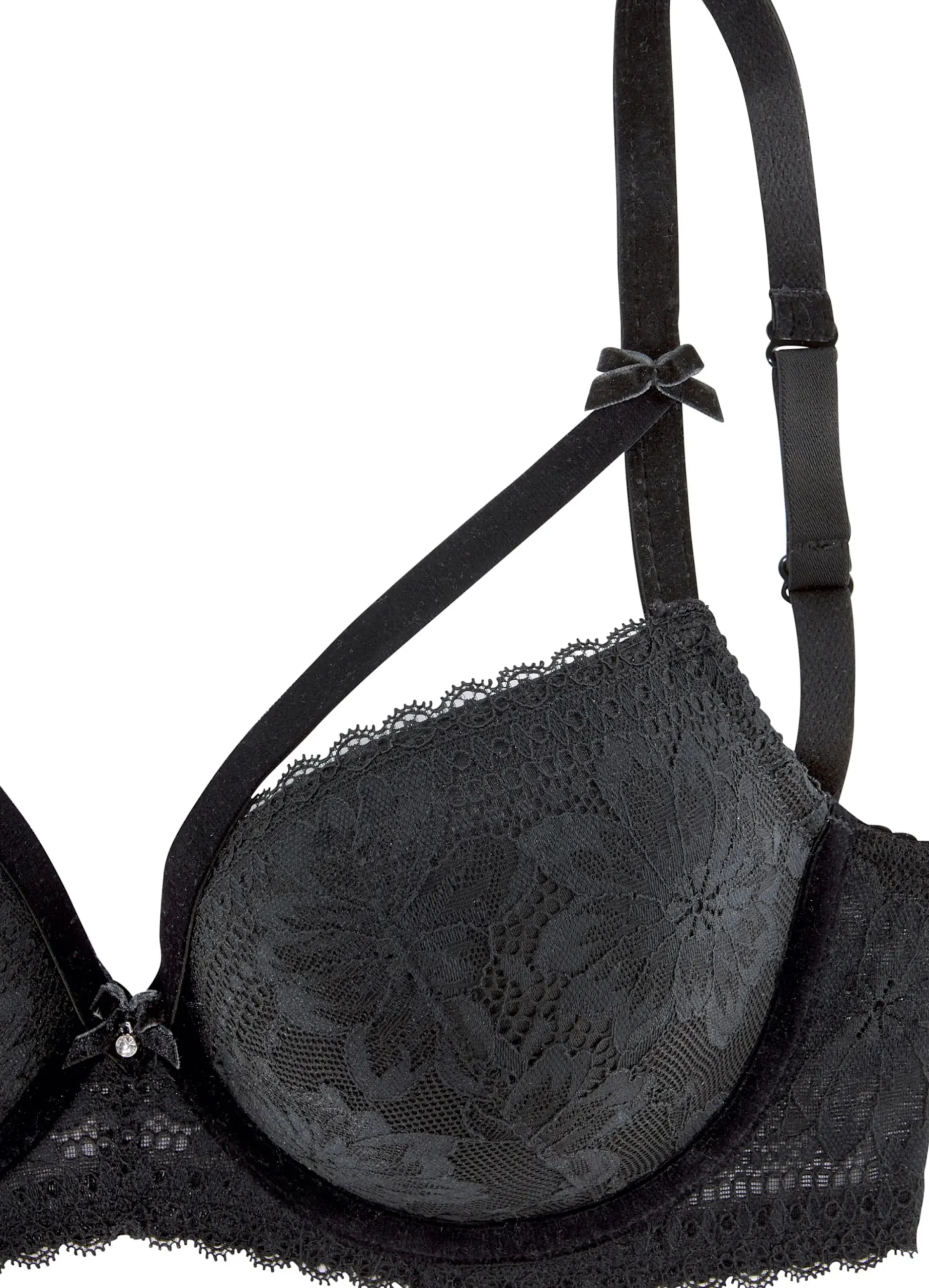 Bhs|petite fleur gold Schalen-BH schwarz