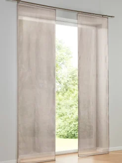 Gardinen & Rollos|heine home Schiebevorhang taupe