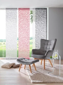 Gardinen & Rollos|heine home Schiebevorhang dunkelgrau