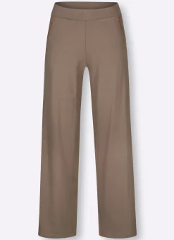 Nachtwäsche|wäschepur Schlafanzug taupe