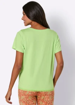 Nachtwäsche|Homewear|wäschepur Schlafanzug-Shirt reseda
