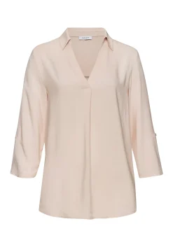Blusen|LASCANA Schlupfbluse champagner