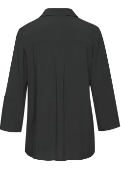 Blusen|LASCANA Schlupfbluse petrol