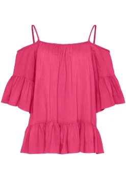 Strandmode|Buffalo Schlupfbluse pink