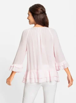 Blusen| Schlupfbluse hellrosé