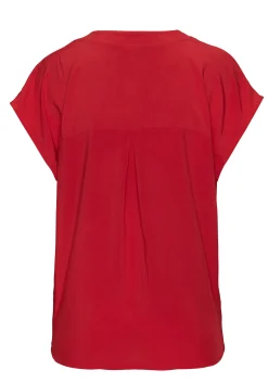 Blusen|LASCANA Schlupfbluse rot