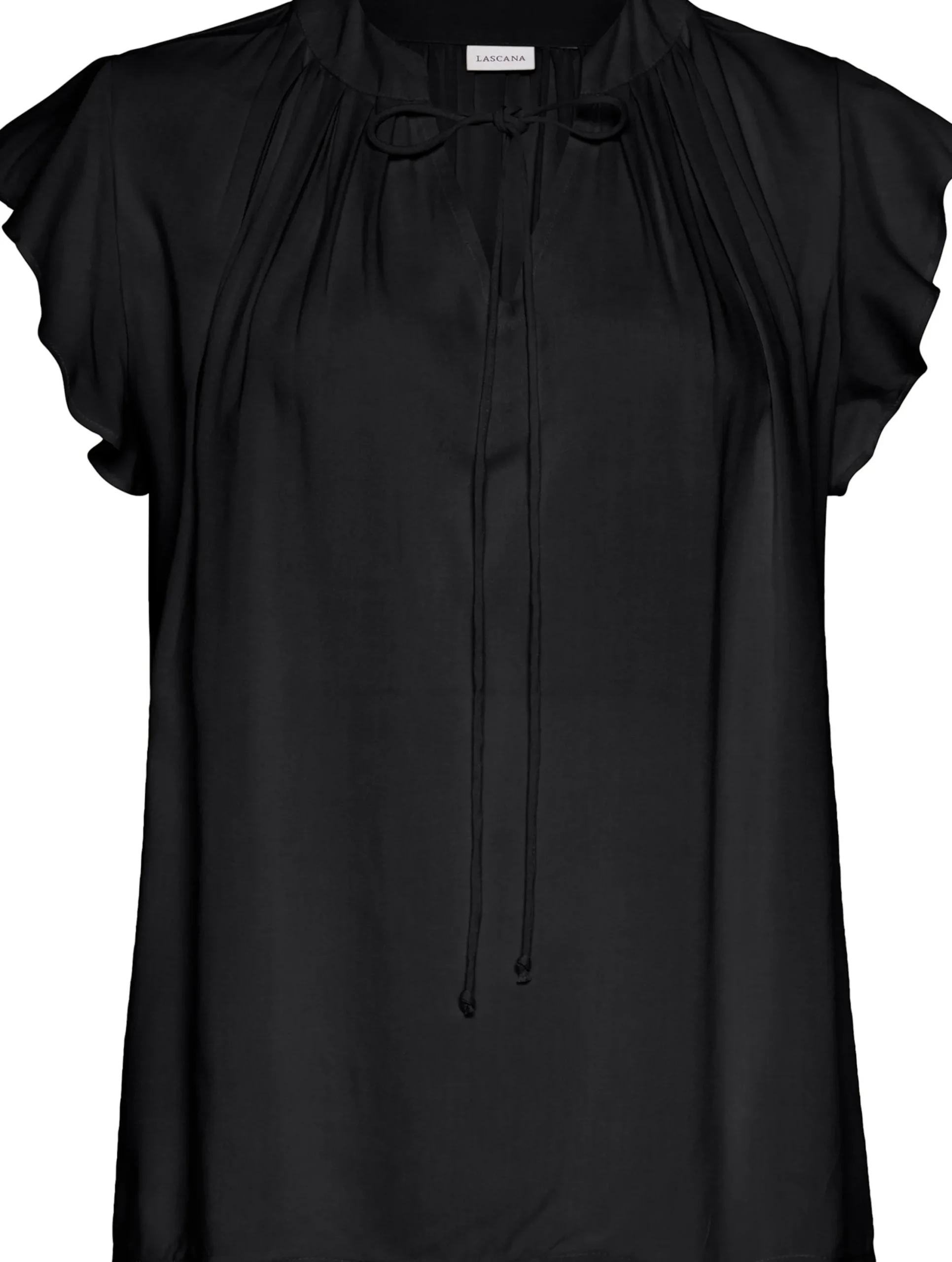 Strandmode|Blusen|LASCANA Schlupfbluse schwarz