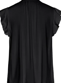 Strandmode|Blusen|LASCANA Schlupfbluse schwarz