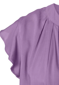 Strandmode|Blusen|LASCANA Schlupfbluse flieder