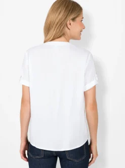 Blusen| Schlupfbluse ecru