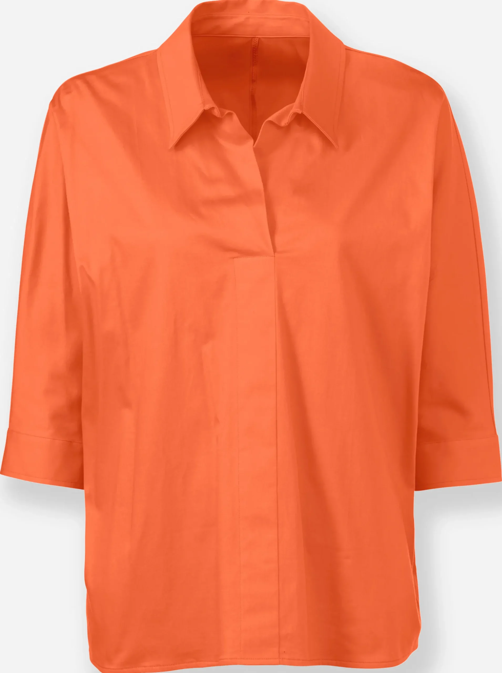 Blusen|heine Schlupfbluse im Oversized-Style orange