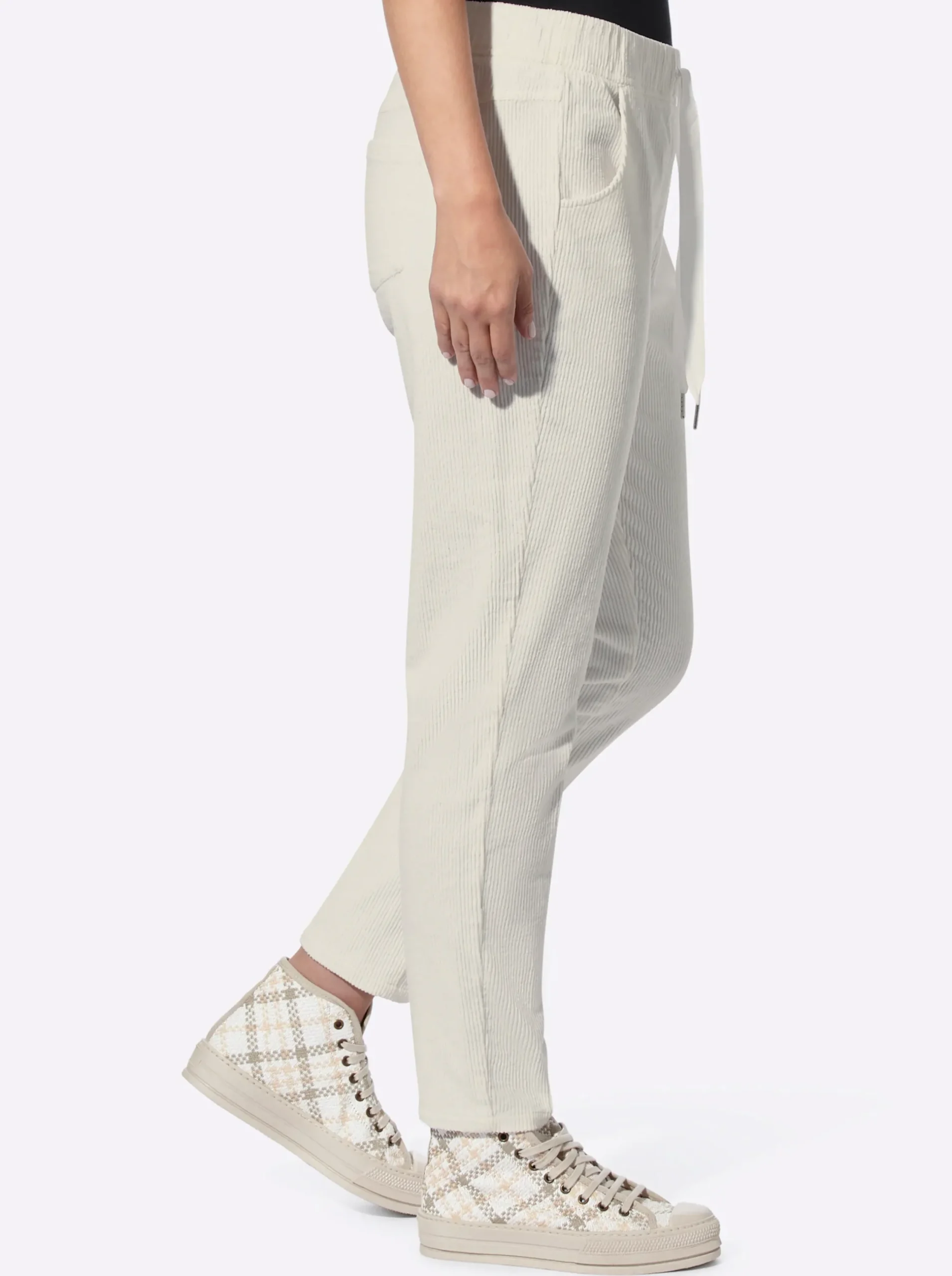 Hosen|heine Schlupfhose ecru