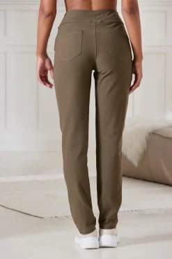 Hosen|H.I.S Schlupfhose olive