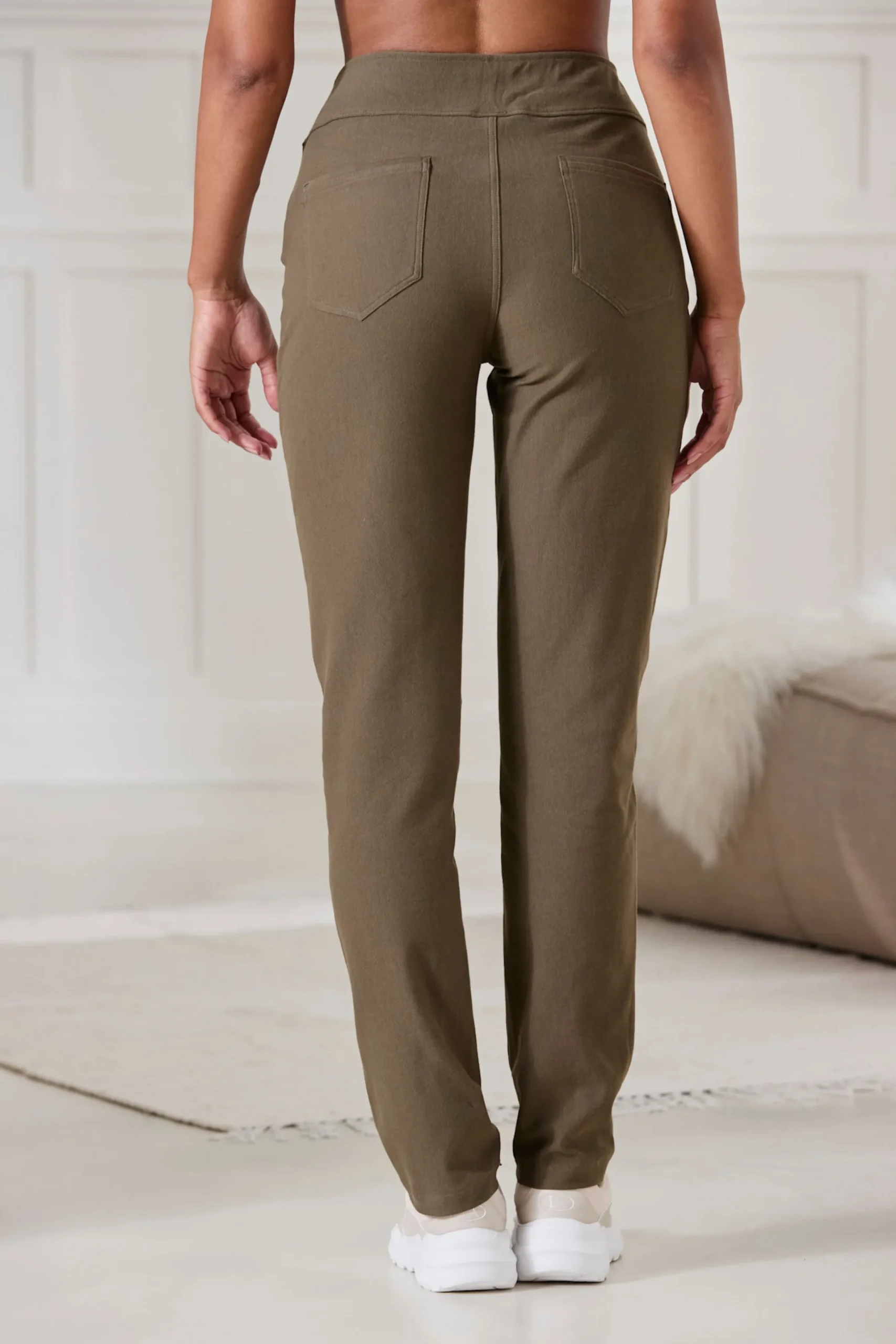 Hosen|H.I.S Schlupfhose olive