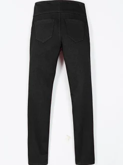 Hosen| Schlupfhose mit hohem Dehnbund schwarz