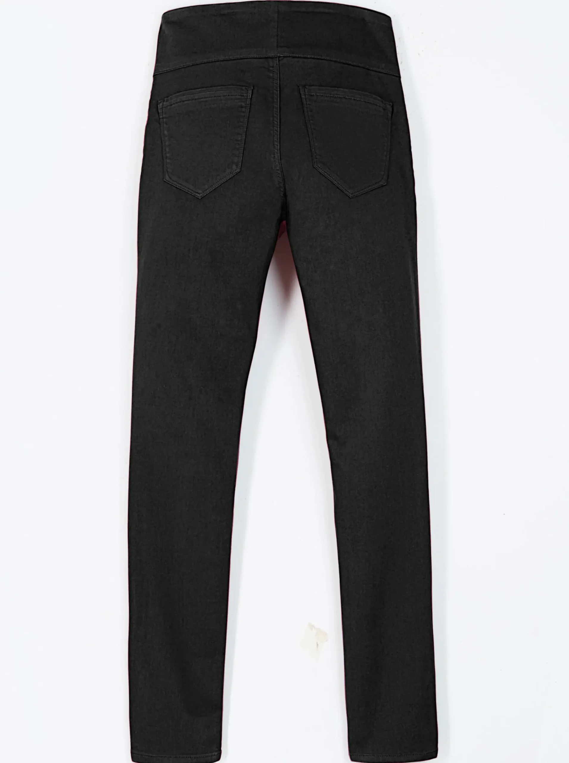 Hosen| Schlupfhose mit hohem Dehnbund schwarz