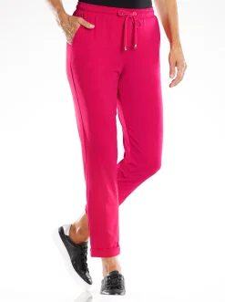 Hosen|heine Schlupfhose mit Rundum-Dehnbund pink