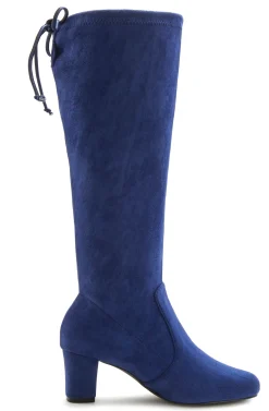 Stiefel|LASCANA Schlupfstiefel navy