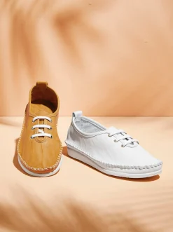Sneakers & Schnürer|Andrea Conti Schnürer gelb