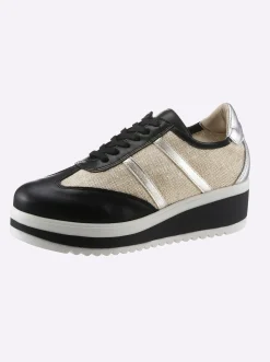 Sneakers & Schnürer|heine Schnürer schwarz-sand