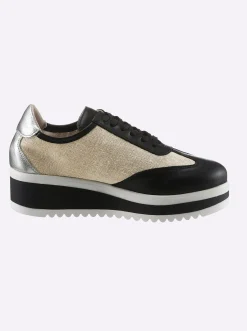 Sneakers & Schnürer|heine Schnürer schwarz-sand