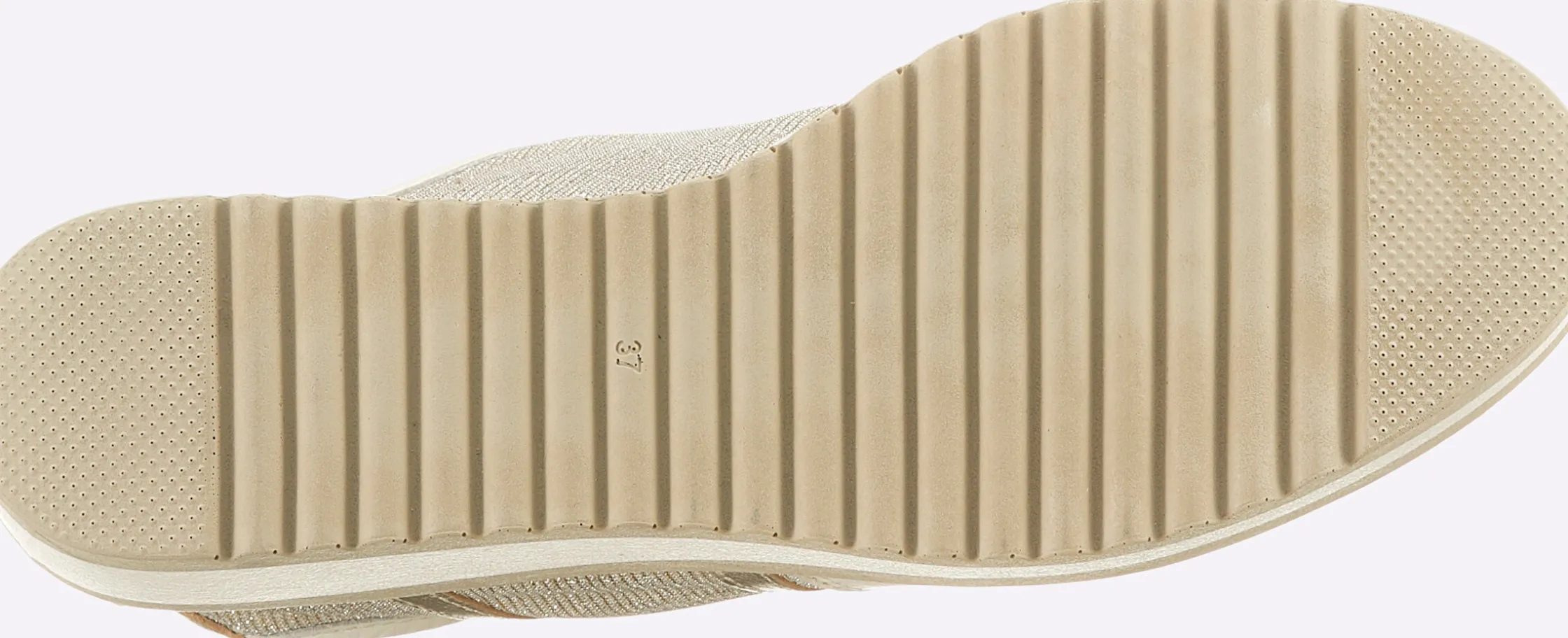 Sneakers & Schnürer|heine Schnürer creme-goldfarben