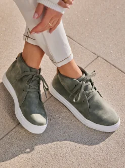 Sneakers & Schnürer|heine Schnürer khaki