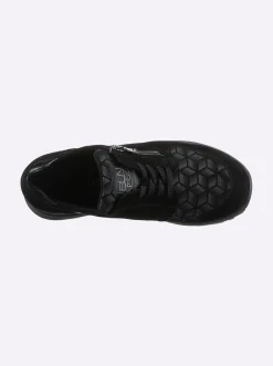 Sneakers & Schnürer|Waldläufer Schnürschuh schwarz