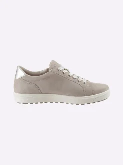 Sneakers & Schnürer|Jana Schnürschuh grau