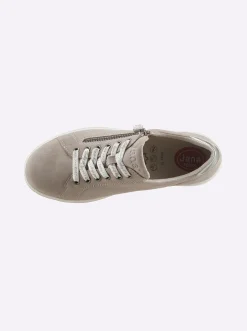 Sneakers & Schnürer|Jana Schnürschuh grau