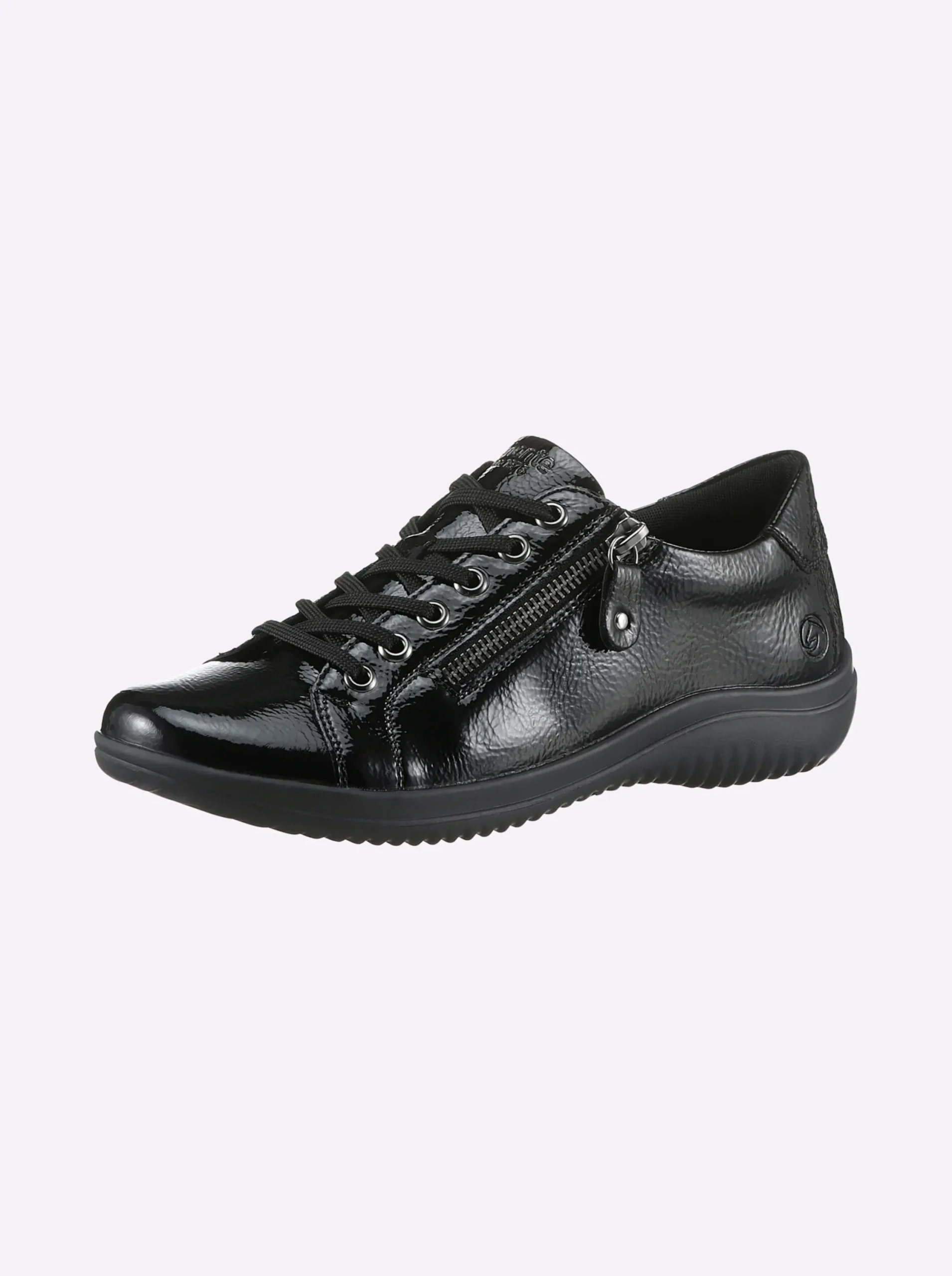 Sneakers & Schnürer|Remonte Schnürschuh schwarz