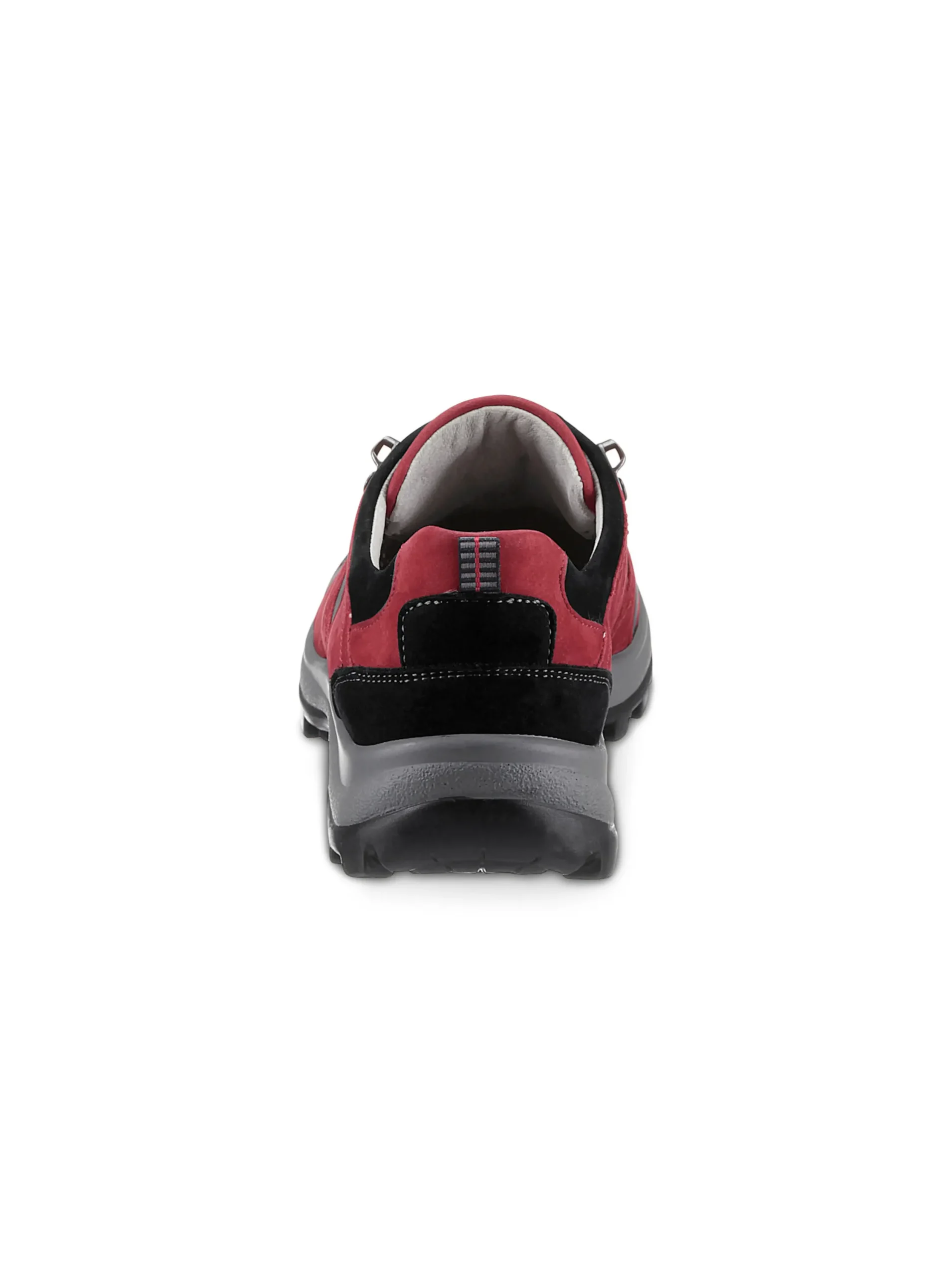 Sneakers & Schnürer|Waldläufer Schnürschuh rot-schwarz