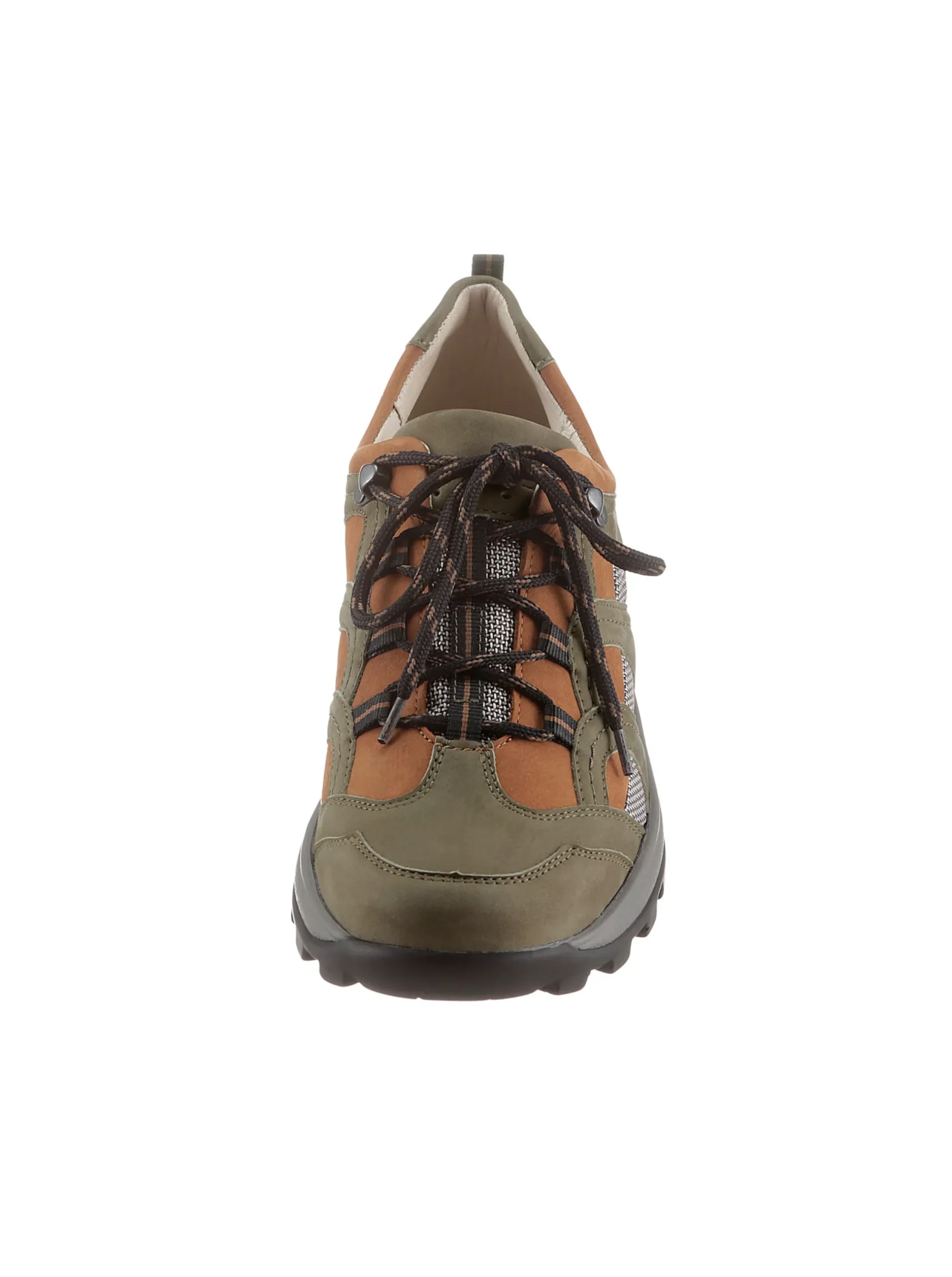 Sneakers & Schnürer|Waldläufer Schnürschuh khaki-camel