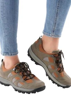 Sneakers & Schnürer|Waldläufer Schnürschuh khaki-camel