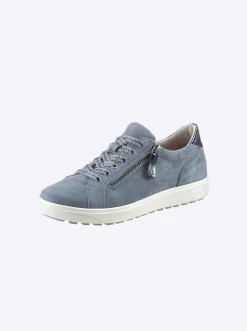 Sneakers & Schnürer|Jana Schnürschuh jeansblau